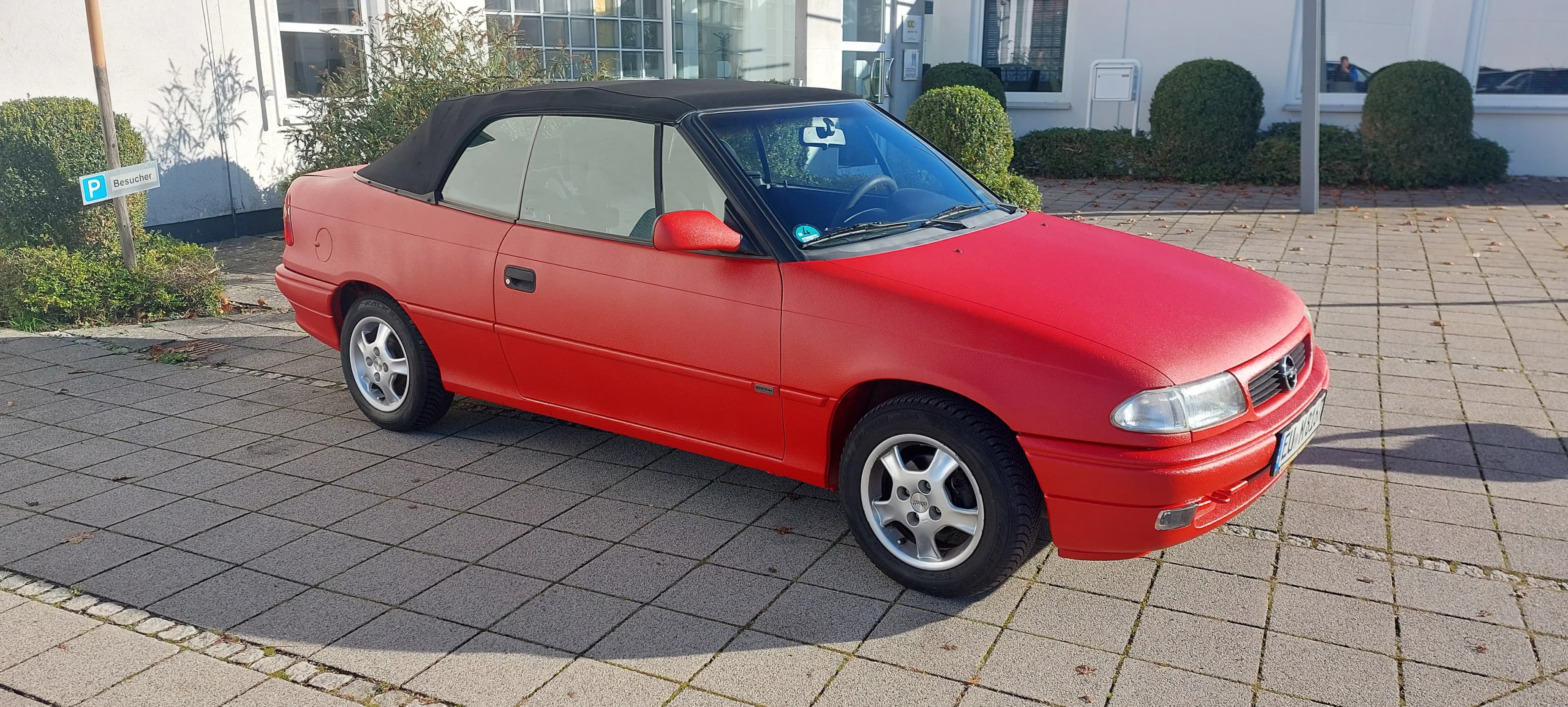Opel Astra Cabrio - Außenaufbereitung