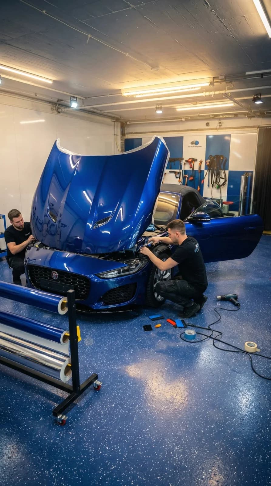 ES Autopflege Team bei der Arbeit